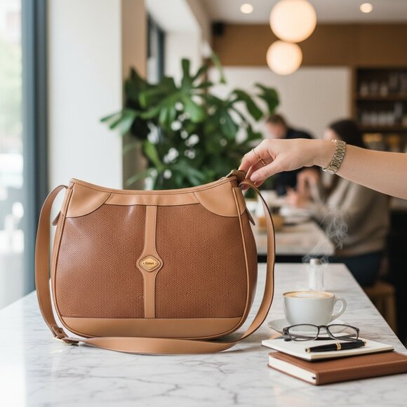 Isanti Handbags - Vintage ISANTI Leather Shoulder Bag